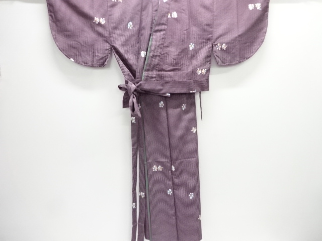 Japanese Kimono / Komon Synthetic fiber